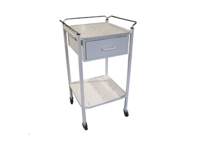 Anaesthetic Trolley 1 Drawer Stainless Steel