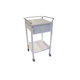 Anaesthetic Trolley 1 Drawer Stainless Steel