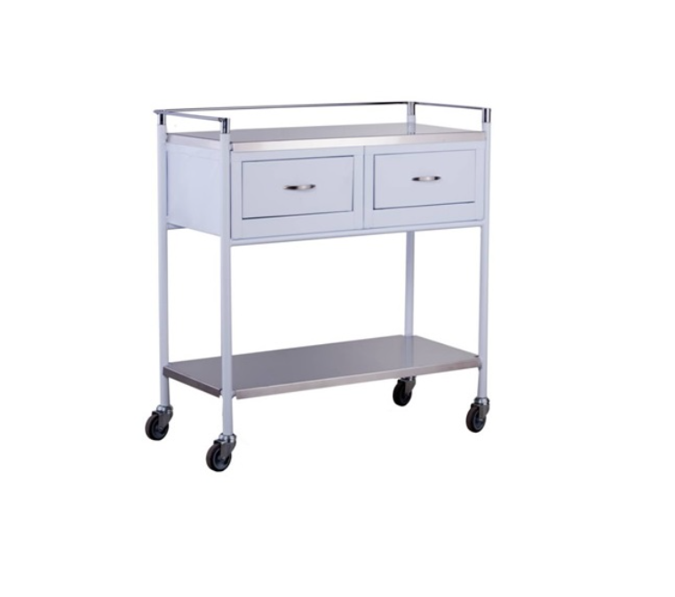 Anaesthetic Trolley 2 drawers - Image 2