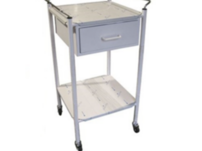 Anaesthetic Trolley 1 Drawer Stainless Steel