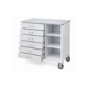 Anaesthetic Trolley 6 Drawers 3 Shelves – SSteel top