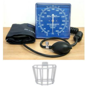 BP Meter Aneroid W/M Square Swivel