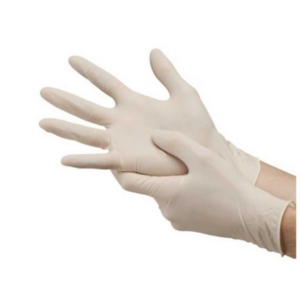 Examination gloves powdered latex size S/M/L/XL