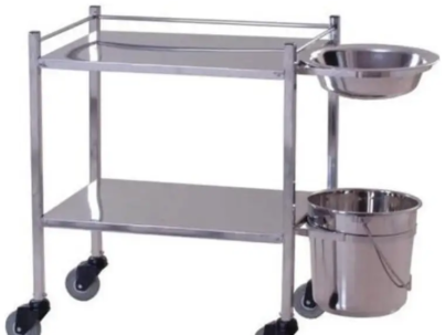 Large size trolley dressing Washing plaster _Epoxy coated