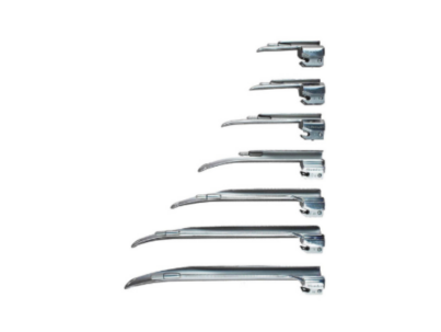 Laryngoscope Miller Fibre Optic Blades Sizes 00 – 5
