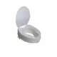 Raised Toilet Seat with Closing Seat Lid