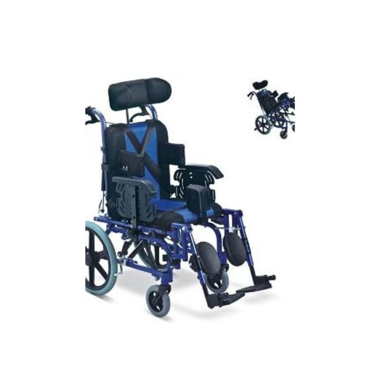 Aluminium Adapting Reclining Cerebral Palsy Wheelchair for Children