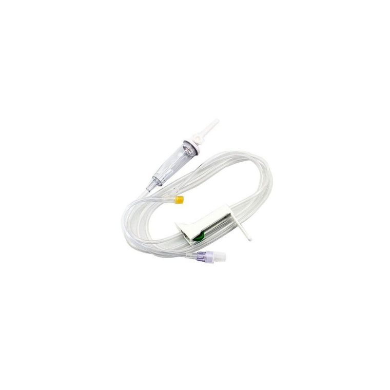 Admin Infusion Set with 1 Y without Needle 20 drops