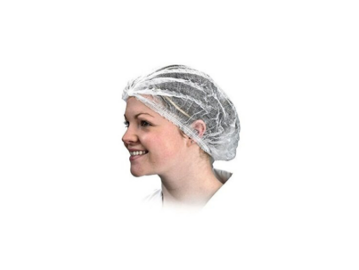 Mop caps Single Stitch (100’s) white