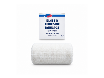 Bandage Adhesive Elastic 25mmx4.5m