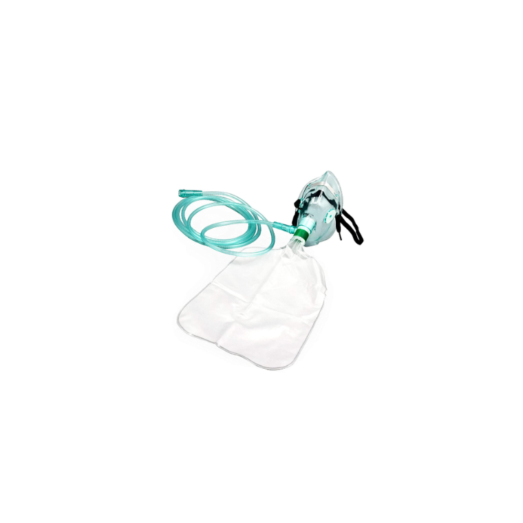 Oxygen Mask Re-breathing Bag Adult/Paed